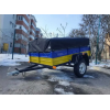Причіп двохметровий ПА 202 з двома рівнями бортів на волговському ходу